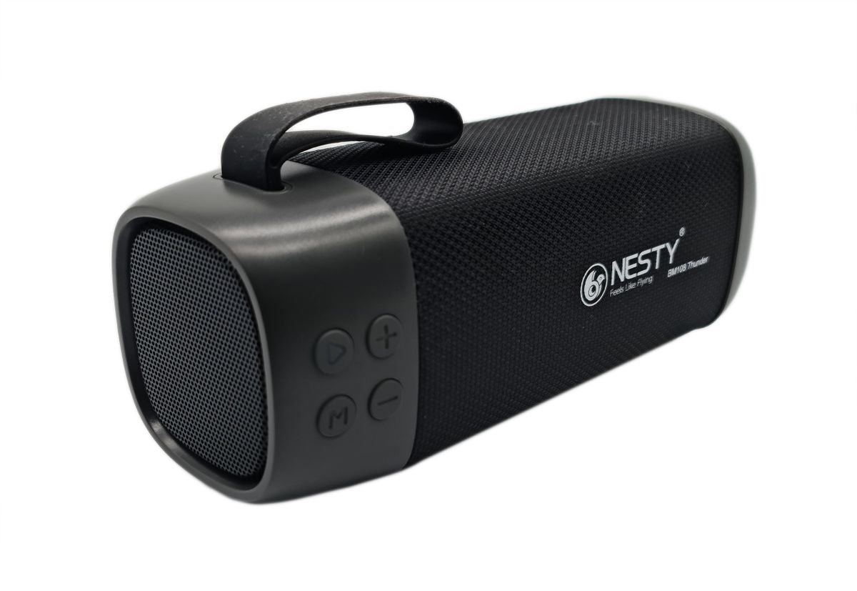 Nesty BM108 Thunder Portable Wireless Bluetooth Speaker - Black