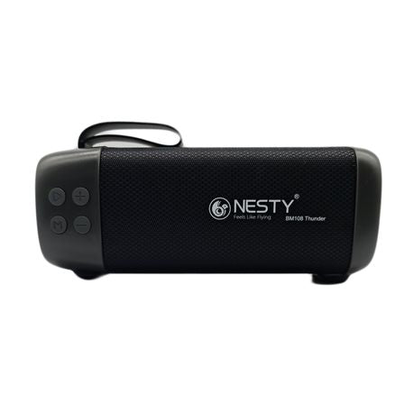Nesty BM108 Thunder Portable Wireless Bluetooth Speaker - Black